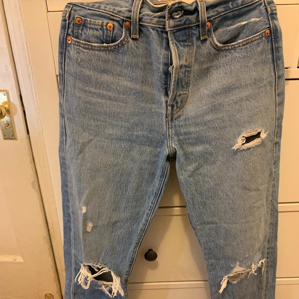 Levi's Wedgie Fit Ankle Jeans